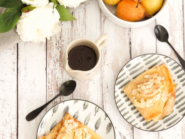 Recettes de Tarte Poire Amandine de la gourmandise est un joli defaut