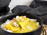 Curry de saumon