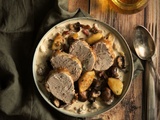 Filet mignon au cidre et aux marrons