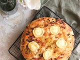 Fougasse chèvre-miel
