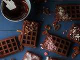 Gaufres au chocolat {et comment les rendre encore plus gourmandes}