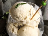 Glace à la verveine