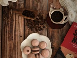 Macarons chocolat-café