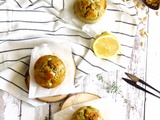 Muffin thym-citron-feta