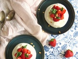 Pavlova fraise-rhubarbe (version 2)