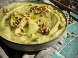 Purée de céleri au basilic