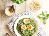 Risotto façon œufs à la florentine