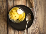 Sorbet mangue-passion et gingembre