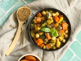 Tajine d'Aubergine et patate douce