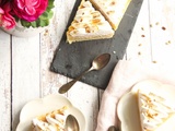 Tarte meringuée au pamplemousse et pignons