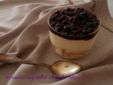 Tiramisu myrtille chocolat blanc