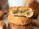 Biscuits crousti-moelleux banane-cannelle #vegan #igbas #sansgluten