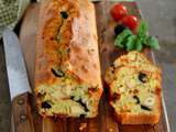 Cake Provençal {aux olives, tomates séchées & tofu} #vegan