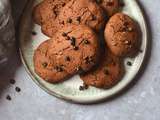 Cookies tout chocolat #vegan #glutenfree