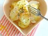 ☼ salade de pommes de terre au tahini ☼