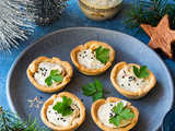 Tartelettes aux champignons & houmous à la truffe #vegan #Noël #glutenfree