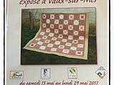 Exposition patchwork à Vaux-sur-Mer, 27 mai 2017