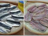Filets de sardines grillés et petites pommes de terre