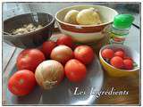 Gratin de poulet, pommes de terre et tomates à la provençale