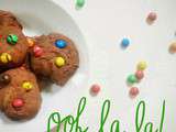 Cookies aux m&m's Crispy