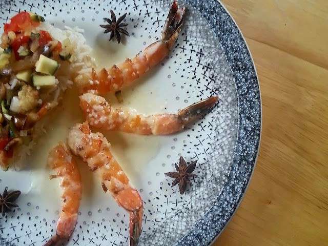 Recettes de Pastis et Gambas flambées