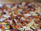 Pizza légumes d'été & speck