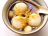 Perles de haricot mungo au sirop de gingembre (Chè trôi nước)