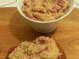 {Apéro} Mon foie gras à la viande des Grisons et aux fèves