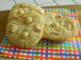 Cookies noix de macadamia / chocolat blanc