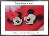 Biscuits décorés Minnie et Mickey