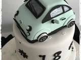 Cake design - Gâteau voiture