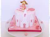 Gâteau princesse - Pâte à sucre - Manon 2 ans