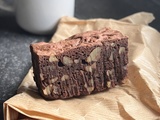 Brownie intense chocolat & gingembre