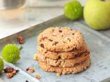 Cookies amande & chocolat sans sucre (vegan)