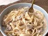 Du one pan pasta aux champignons