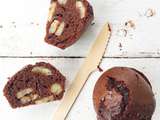 Muffin banane, chocolat & beurre de cacahuète