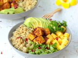 Poke bowl : ma version végétarienne et pimentée