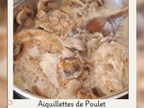 Aiguillettes de Poulet aux champignons