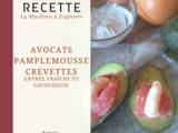 Avocats farcis au pomelo et à la crevette - La Machine à Explorer