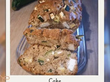 Cake courgettes féta