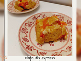 Clafoutis express au abricots