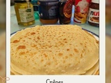 Crêpes à l’eau gazeuse