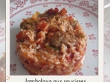 Jambalaya aux saucisses de Morteaux