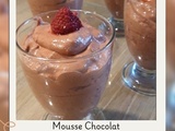 Mousse chocolat framboises
