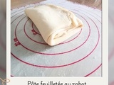 Pâte feuilletée au robot