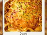 Quiche Jambon petits pois