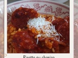 Risotto crémeux au chorizo