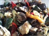 Salade de légumes méditérranéens rôtis - La Machine à Explorer