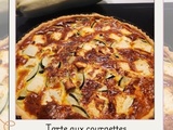 Tarte aux courgettes et à la féta