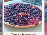 Tarte aux fruits rouges rapide
